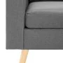 Zweiplätziges Sofa aus hellgrauem Stoff von vidaXL, Sofas - Ref: Foro24-288703, Preis: 235,78 €, Rabatt: %