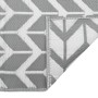 Alfombra de exterior PP gris 190x290 cm de vidaXL, Protectores para exterior - Ref: Foro24-368544, Precio: 61,67 €, Descuento: %