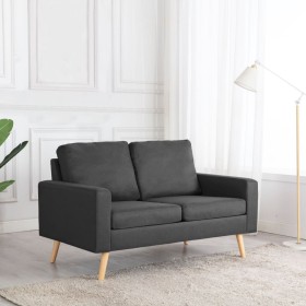 2-Sitzer-Sofa aus dunkelgrauem Stoff von vidaXL, Sofas - Ref: Foro24-288704, Preis: 242,64 €, Rabatt: %