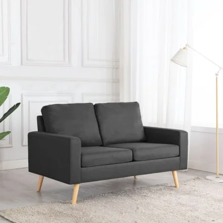 2 seater sofa in dark gray fabric by vidaXL, Sofas - Ref: Foro24-288704, Price: 234,11 €, Discount: %