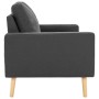 2 seater sofa in dark gray fabric by vidaXL, Sofas - Ref: Foro24-288704, Price: 239,30 €, Discount: %