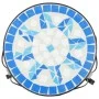 Soportes para plantas 3 uds cerámica azul y blanco de vidaXL, Soportes para macetas - Ref: Foro24-4003394, Precio: 81,59 €, D...