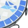 Soportes para plantas 3 uds cerámica azul y blanco de vidaXL, Soportes para macetas - Ref: Foro24-4003394, Precio: 81,59 €, D...