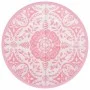 Alfombra de exterior PP rosa Ø200 cm de vidaXL, Protectores para exterior - Ref: Foro24-368504, Precio: 41,01 €, Descuento: %