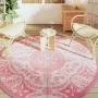 Alfombra de exterior PP rosa Ø200 cm de vidaXL, Protectores para exterior - Ref: Foro24-368504, Precio: 41,01 €, Descuento: %