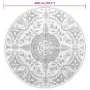 Alfombra de exterior PP rosa Ø200 cm de vidaXL, Protectores para exterior - Ref: Foro24-368504, Precio: 41,01 €, Descuento: %