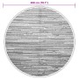Alfombra de exterior PP marrón Ø200 cm de vidaXL, Protectores para exterior - Ref: Foro24-368488, Precio: 43,75 €, Descuento: %