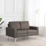 Two-seater fabric sofa in taupe gray color by vidaXL, Sofas - Ref: Foro24-288711, Price: 306,17 €, Discount: %
