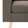 Two-seater fabric sofa in taupe gray color by vidaXL, Sofas - Ref: Foro24-288711, Price: 306,17 €, Discount: %
