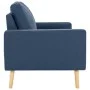 2-Sitzer-Sofa aus blauem Stoff von vidaXL, Sofas - Ref: Foro24-288707, Preis: 287,36 €, Rabatt: %