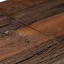 Mesa consola acero inoxidable madera maciza traviesa plateado de vidaXL, Mesas auxiliares - Ref: Foro24-349989, Precio: 93,44...