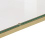 Goldene Edelstahl-Konsolentisch mit gehärtetem Glasplatte. von vidaXL, Seitentische - Ref: Foro24-350010, Preis: 151,69 €, Ra...