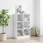 Tall sideboard with white engineered wood doors 68x37x109 cm by vidaXL, Sideboards - Ref: Foro24-3295850, Price: 115,18 €, Di...