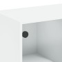 Tall sideboard with white engineered wood doors 68x37x109 cm by vidaXL, Sideboards - Ref: Foro24-3295850, Price: 117,04 €, Di...