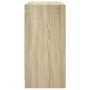 Aparador madera de ingeniería roble Sonoma 102x37x75,5 cm