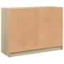 Aparador madera de ingeniería roble Sonoma 102x37x75,5 cm de vidaXL, Aparadores - Ref: Foro24-3295873, Precio: 97,49 €