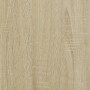 Aparador madera de ingeniería roble Sonoma 102x37x75,5 cm