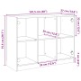 Aparador madera de ingeniería roble Sonoma 102x37x75,5 cm