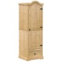 Corona Kleiderschrank aus massivem Kiefernholz 55x52x170 cm von vidaXL, Kleiderschränke - Ref: Foro24-4002765, Preis: 172,61 ...