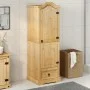 Corona Kleiderschrank aus massivem Kiefernholz 55x52x170 cm von vidaXL, Kleiderschränke - Ref: Foro24-4002765, Preis: 170,08 ...