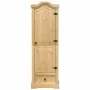 Corona Kleiderschrank aus massivem Kiefernholz 55x52x170 cm von vidaXL, Kleiderschränke - Ref: Foro24-4002765, Preis: 170,08 ...