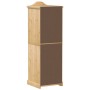 Corona Kleiderschrank aus massivem Kiefernholz 55x52x170 cm von vidaXL, Kleiderschränke - Ref: Foro24-4002765, Preis: 172,61 ...