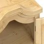 Corona Kleiderschrank aus massivem Kiefernholz 55x52x170 cm von vidaXL, Kleiderschränke - Ref: Foro24-4002765, Preis: 170,08 ...