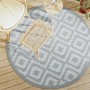 Gray PP outdoor rug Ø160 cm by vidaXL, Outdoor protectors - Ref: Foro24-368559, Price: 38,16 €, Discount: %