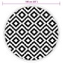 Alfombra de exterior PP gris Ø160 cm de vidaXL, Protectores para exterior - Ref: Foro24-368559, Precio: 38,16 €, Descuento: %