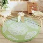 Alfombra de exterior PP verde Ø160 cm de vidaXL, Protectores para exterior - Ref: Foro24-368599, Precio: 24,08 €, Descuento: %