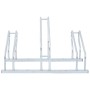 Stand for 3 bicycles independent floor galvanized steel by vidaXL, Bases and supports for storing bicycles - Ref: Foro24-4005...