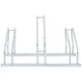 Stand for 3 bicycles independent floor galvanized steel by vidaXL, Bases and supports for storing bicycles - Ref: Foro24-4005...