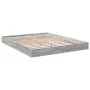 Sonoma gray engineered wood bed frame 150x200 cm by vidaXL, Beds and slatted bases - Ref: Foro24-842019, Price: 86,56 €, Disc...