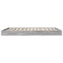 Sonoma gray engineered wood bed frame 150x200 cm by vidaXL, Beds and slatted bases - Ref: Foro24-842019, Price: 86,56 €, Disc...