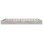 Estructura de cama madera de ingeniería gris Sonoma 120x200 cm de vidaXL, Camas y somieres - Ref: Foro24-842033, Precio: 80,9...