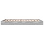 Estructura de cama madera de ingeniería gris Sonoma 120x200 cm de vidaXL, Camas y somieres - Ref: Foro24-842033, Precio: 81,9...