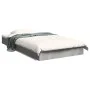 Concrete gray engineered wood bed frame 100x200cm by vidaXL, Beds and slatted bases - Ref: Foro24-842059, Price: 62,59 €, Dis...