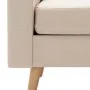 2-Sitzer-Sofa aus cremefarbenem Stoff von vidaXL, Sofas - Ref: Foro24-288706, Preis: 266,10 €, Rabatt: %