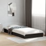 Schwarzer Bettrahmen aus Holzwerkstoff, 75 x 190 cm von vidaXL, Betten und Lattenroste - Ref: Foro24-842078, Preis: 60,27 €, ...