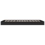 Estructura de cama madera de ingeniería negra 75x190 cm de vidaXL, Camas y somieres - Ref: Foro24-842078, Precio: 60,20 €