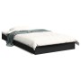 Black engineered wood bed frame 90x190 cm by vidaXL, Beds and slatted bases - Ref: Foro24-842071, Price: 62,88 €, Discount: %