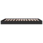 Black engineered wood bed frame 90x190 cm by vidaXL, Beds and slatted bases - Ref: Foro24-842071, Price: 62,88 €, Discount: %