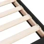 Black engineered wood bed frame 90x190 cm by vidaXL, Beds and slatted bases - Ref: Foro24-842071, Price: 62,10 €, Discount: %