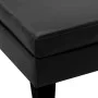 Fußstütze aus schwarzem Kunstleder von vidaXL, Osmanen - Ref: Foro24-288775, Preis: 80,19 €, Rabatt: %