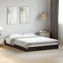 Black engineered wood bed frame 120x190 cm by vidaXL, Beds and slatted bases - Ref: Foro24-842050, Price: 81,76 €, Discount: %