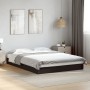 Estructura de cama madera de ingeniería negra 120x190 cm de vidaXL, Camas y somieres - Ref: Foro24-842050, Precio: 82,84 €, D...