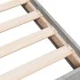 Concrete gray engineered wood bed frame 120x190cm by vidaXL, Beds and slatted bases - Ref: Foro24-842052, Price: 86,47 €, Dis...