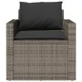 4-piece garden sofa set and gray synthetic rattan cushions by vidaXL, Garden sets - Ref: Foro24-366361, Price: 249,91 €, Disc...