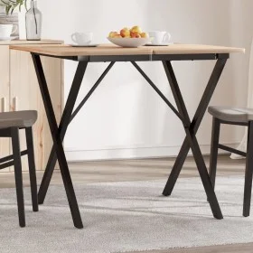 Esstischbeine aus Gusseisen mit X-Struktur, 60 x 60 x 73 cm von vidaXL, Tischbeine - Ref: Foro24-357907, Preis: 49,78 €, Raba...