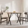 Cast iron X-structure dining table legs 60x60x73cm by vidaXL, Table legs - Ref: Foro24-357907, Price: 49,78 €, Discount: %